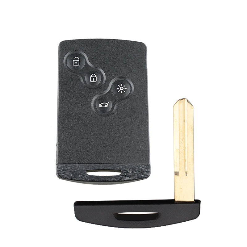 GORBIN 4 Buttons Original Key Shell for Renault Laguna Koleos Megane Remote Smart Car Fob Case WIth Insert Small Blade | Автомобили и