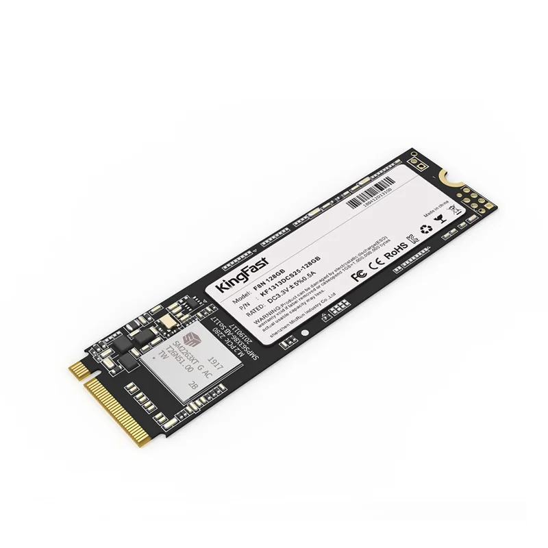 KingFast SSD m2 NVME 128GB 256GB 512GB 1TB Solid State Drive M.2 SSD NVME PCIE 2280 Internal Hard Disk HDD for Laptop Desktop