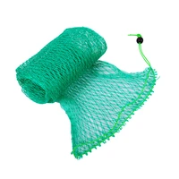 1pc nylon foldable fishing net fish pot trap fishing net creel simple fish guard flat bottom beam mouth length 1m1 5m2m3m