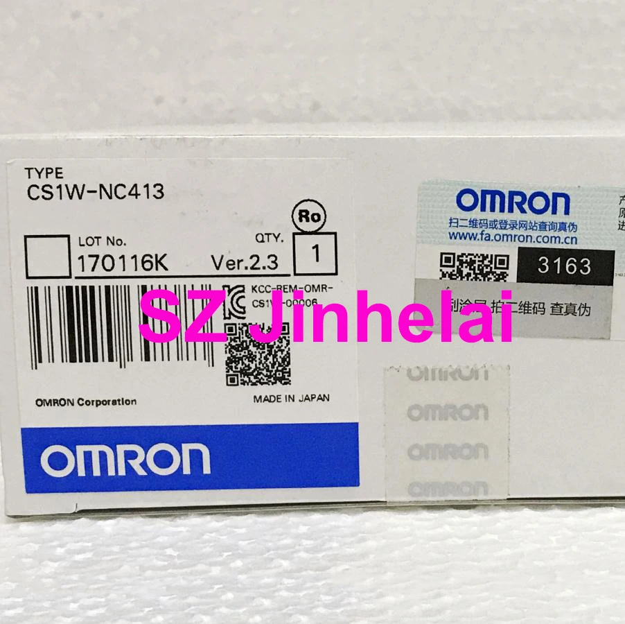 

OMRON CS1W-NC413 Authentic original Position control unit