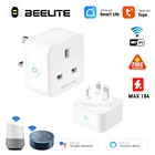 Умная розетка Beelite, 16 А, Wi-Fi, Alexa, таймер