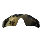 Поляризованные Сменные линзы для-Oakley радар EV дорожная оправа для солнцезащитных очков реальное цветной зеркальный покрытие-медные цвета Опции