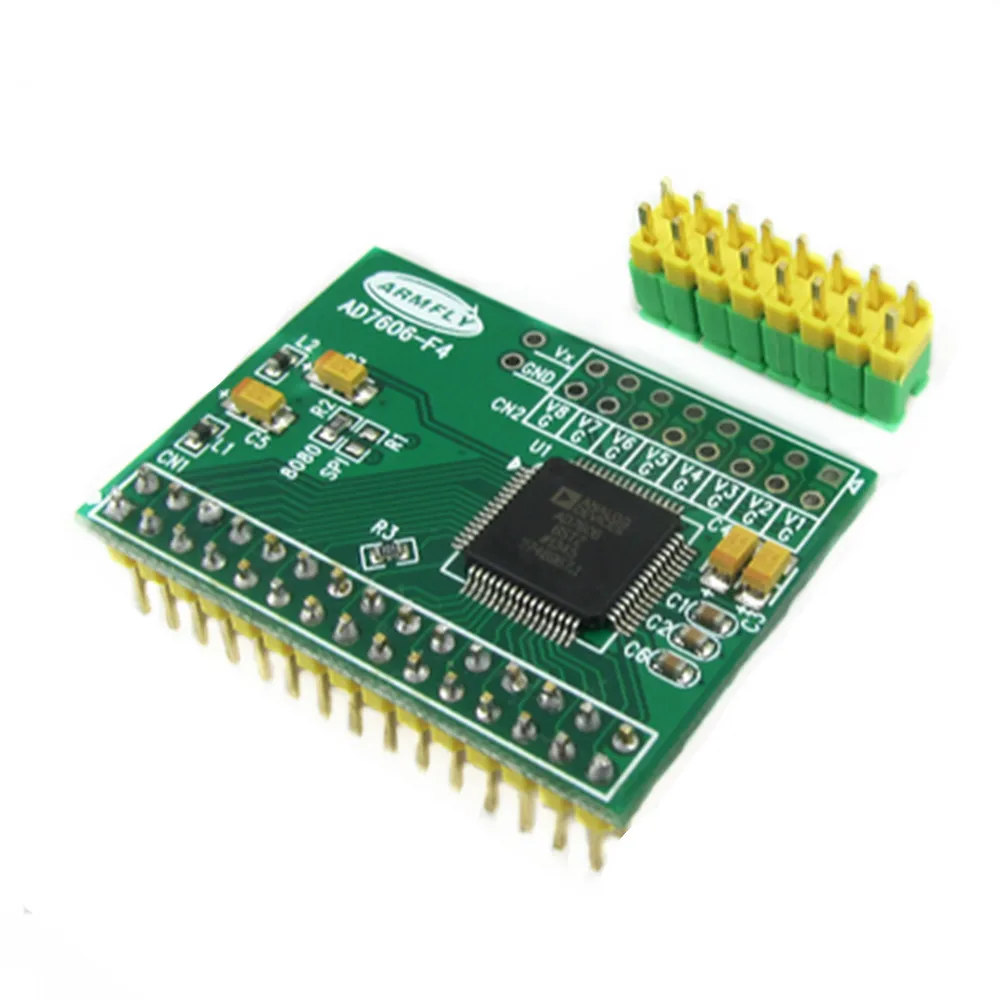 Макетная оценочная плата Ad7606 модуль сбора данных 16 бит Adc 8 полосная Синхронная
