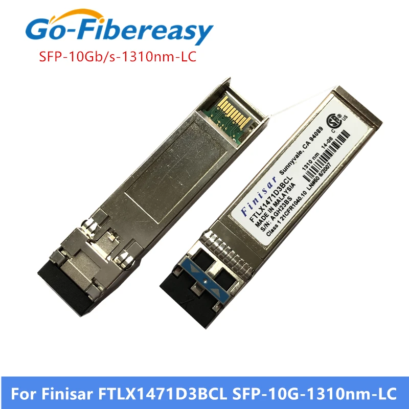 Оптические модули SFP 10 Гбит/с оригинальные оптические Finisar FTLX1471D3BCL волоконные