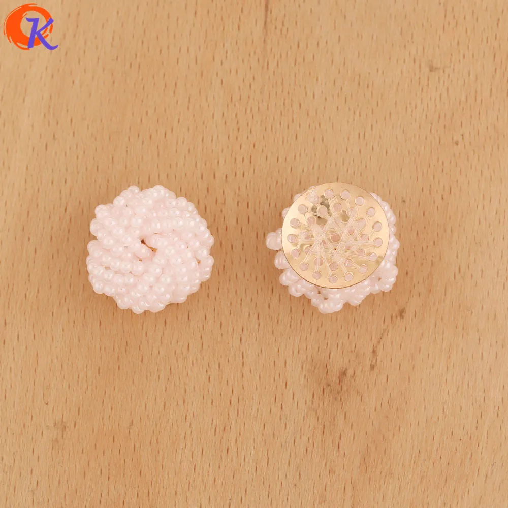 

Cordial Design 20Pcs 20*20MM Jewelry Accessories/Hand Made/Seed Bead Charms/DIY/Jewelry Making/Flower Shape/Earring Findings