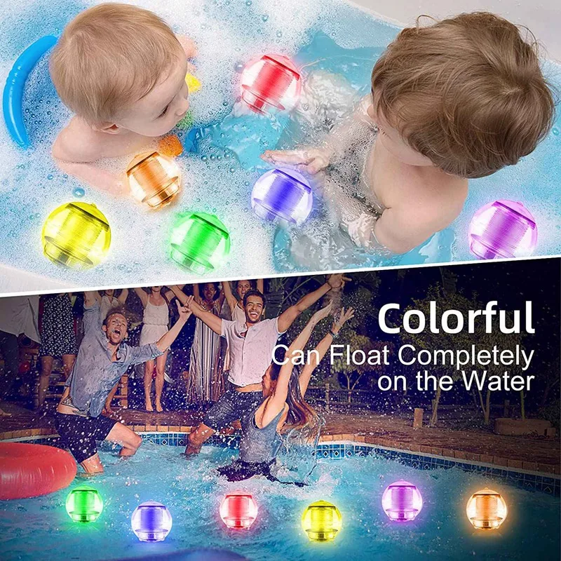 

Solar Floating Pool Light Solar Powered LED Pond Ball Light for Garden Swimming Pool Hot Tub Party Home Decoration