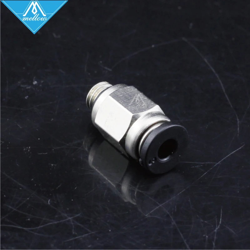 

5pcs Nickel-plated brass PC3-M5 3D printer Remote Feeding Push inlet port connector Long-distance Quick Coupler Fit for Hotend