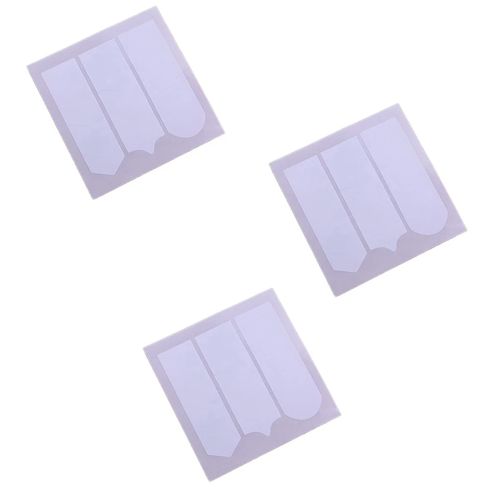 

3pcs French Tip Guides Moon Shape Nail Art Stickers Smile Line Guide Stickers Self-adhesive Nail Sticker Tips Nail Art Tools