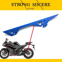 motorcycle cnc aluminum belt guard protector chain cover guard for yamaha yzf r3 r25 yzf r3 yzf r25 yzf r3 2015 2016