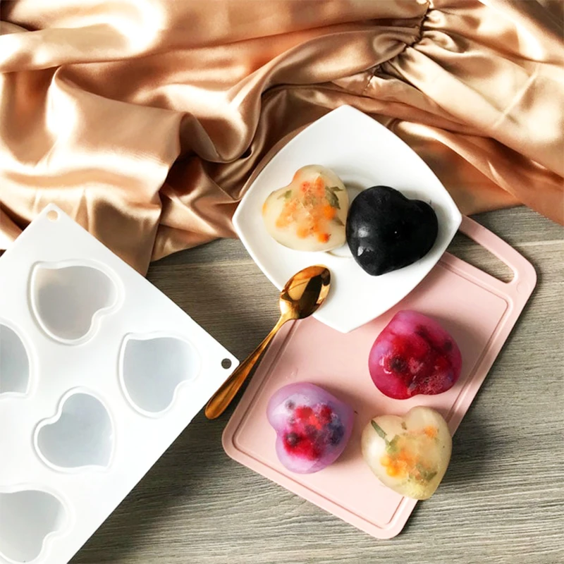 Форма для мыла в форме сердца 8 полостей|Формы мыла| |