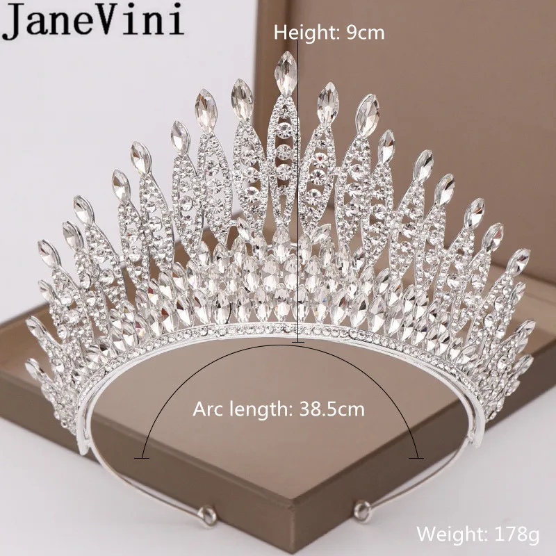 Свадебные короны и диадемы с кристаллами jaevini BlingBling красные свадебные украшения