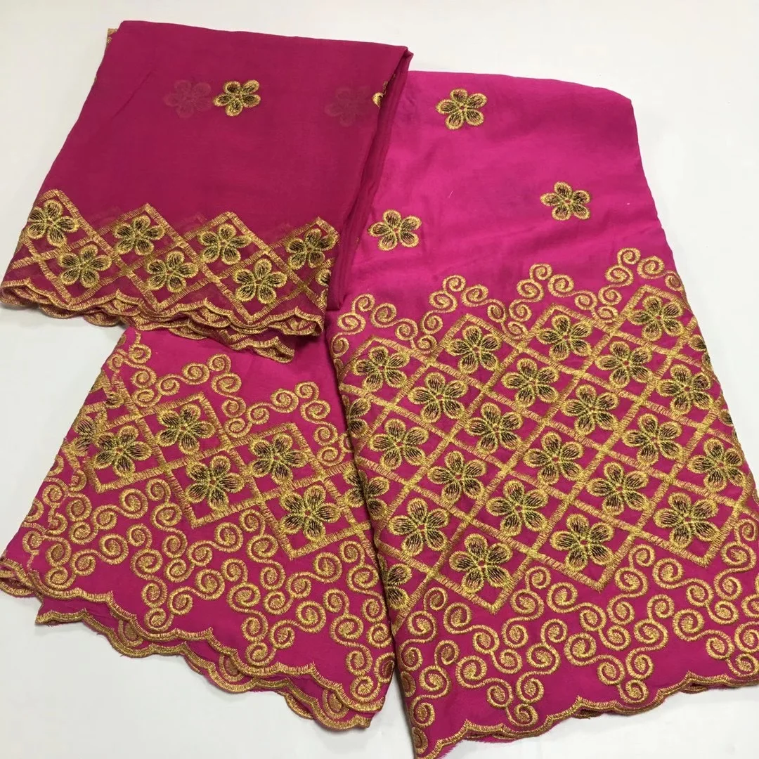 

2021 африканская швейцарская хлопковая вуаль кружевная ткань вышивка в Швейцарии для женщин Свадебные шарфы 5 ярдов + 2 ярда для женщин Одежда для платья