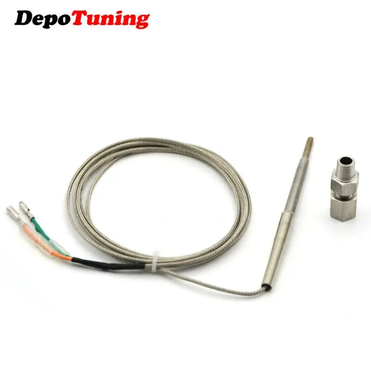 DepoTuning Универсальный k-тип EGT термопара температура 1/8 NPT датчики для выхлопного газа зонд
