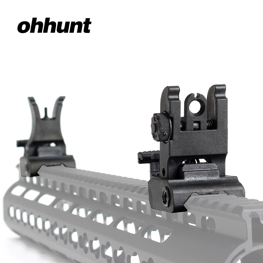Тактический комплект Ohhunt для переднего и заднего вида складной дизайн двойные