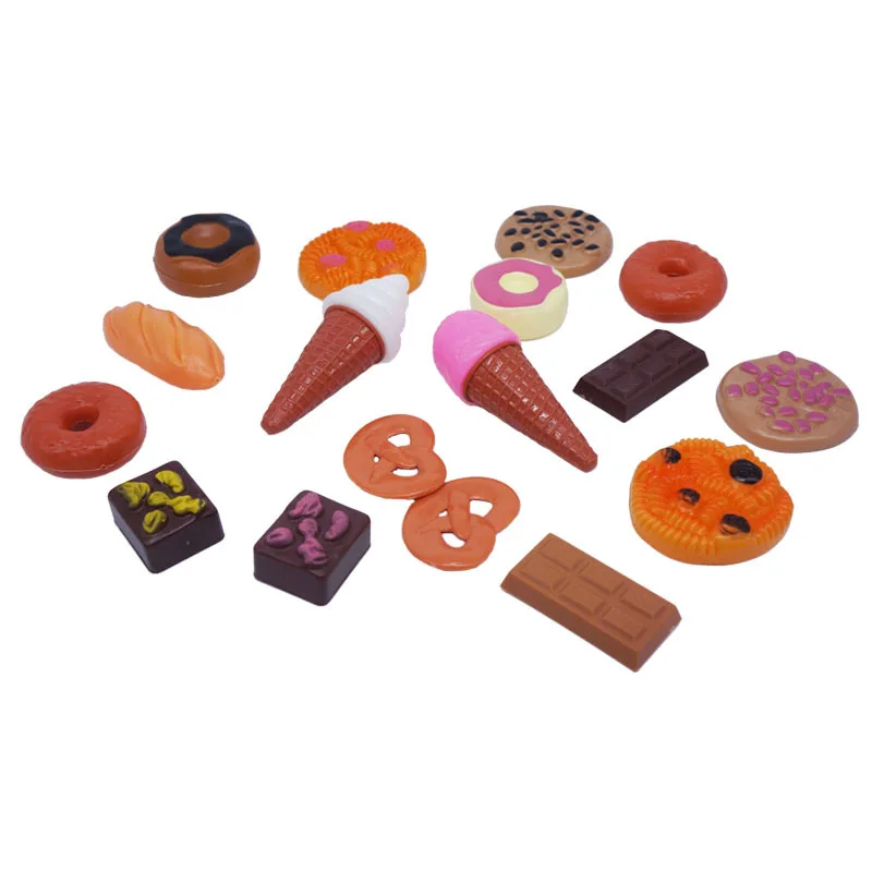 Детские игрушки для ролевых игр имитация кухонной еды картофель фри гамбургер