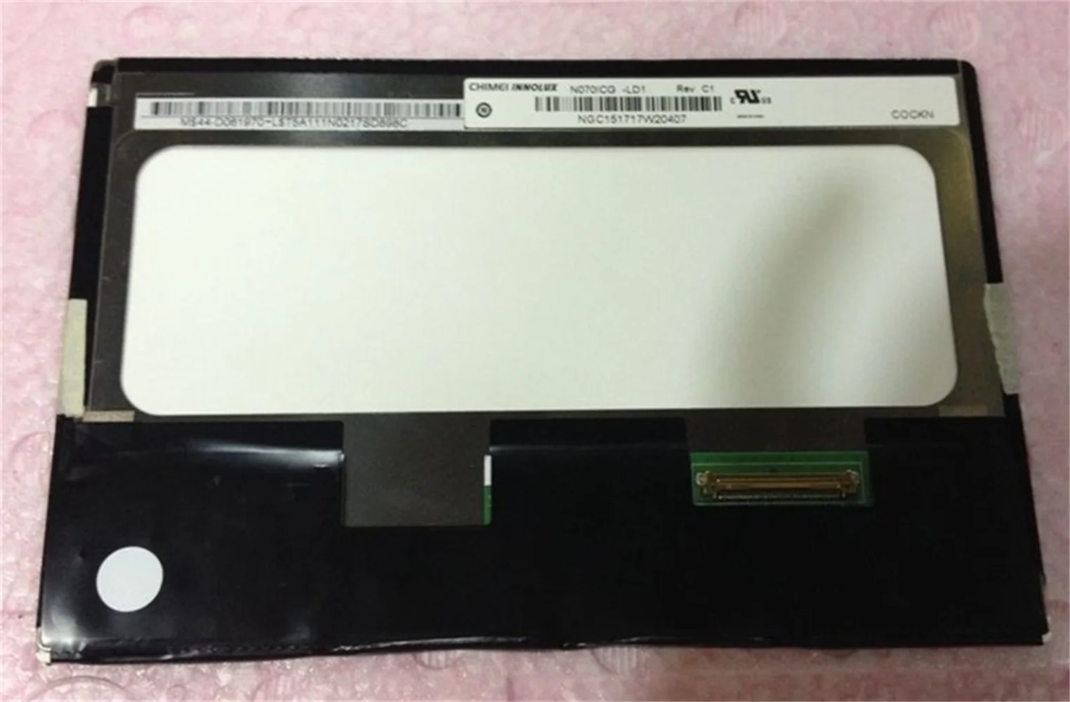 N070ICG-LD4 7 0 дюймовая TFT ЖК-панель 1280*800 LVDS ЖК-монитор IPS ЖК-экран 1 канал 6 цифр 40