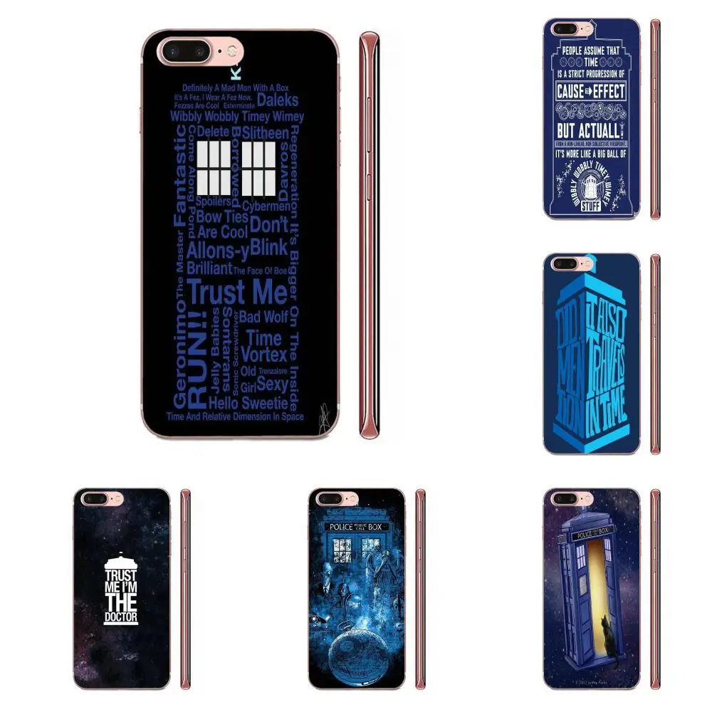 Tardis Dr Doctor Who Полицейская приставка для вызова Galaxy Grand A3 A5 A7 A8 A9 A9S On5 On7 Plus Pro Star 2015 2016