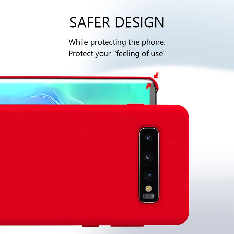 Чехол для samsung S10, высококачественный мягкий силиконовый защитный чехол для samsung Galaxy S8, S9, S10 Plus, S10e, Note 8, 9, 10, силиконовый чехол