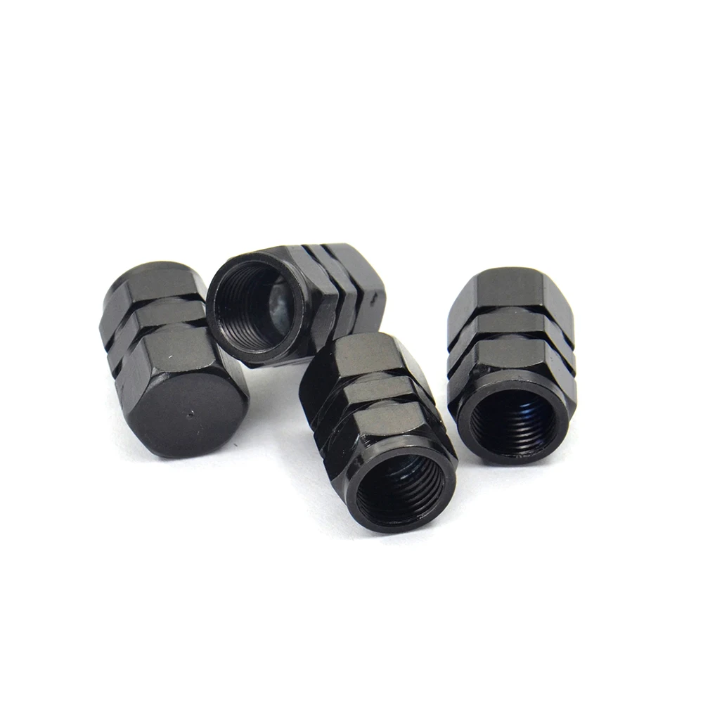 4 шт. универсальная алюминиевая автомобильная шина воздушный клапан колпачок s