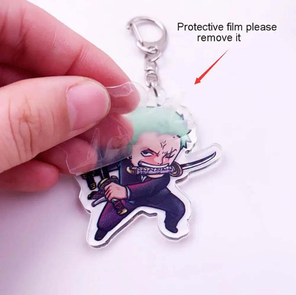 Стильная футболка с изображением персонажей видеоигр One Piece брелок Аниме