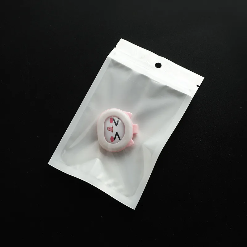 50/100Pcs Self Sealing Zipper Opp Bag Resealable Packaging Bag Pouches Jewelry Earring Storage Bag Pearlescent Film Ziplock Bag