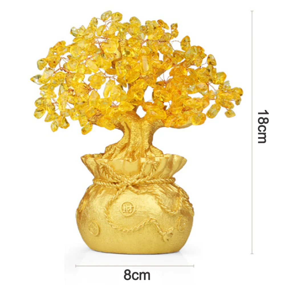 

Chinese Fortune Tree Fortune Wealth Home Office Decoration Ornament Gifts New Decoration Home Wine Cabinet Decoration Crafts