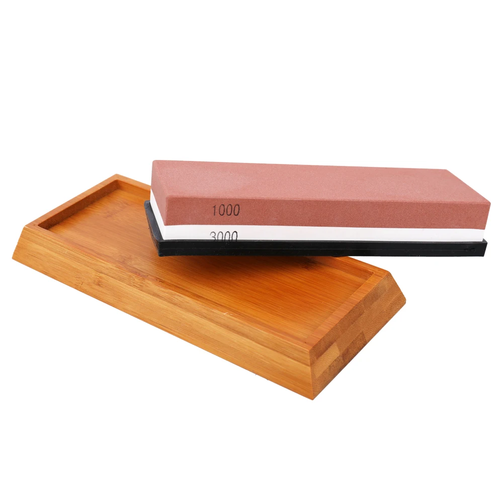 

Knife Sharpener Stone Dual Side Whetstone Professional Kitchen Sharpening Grinder Oilstone 240 400 600 800 1000 6000# Honing Set