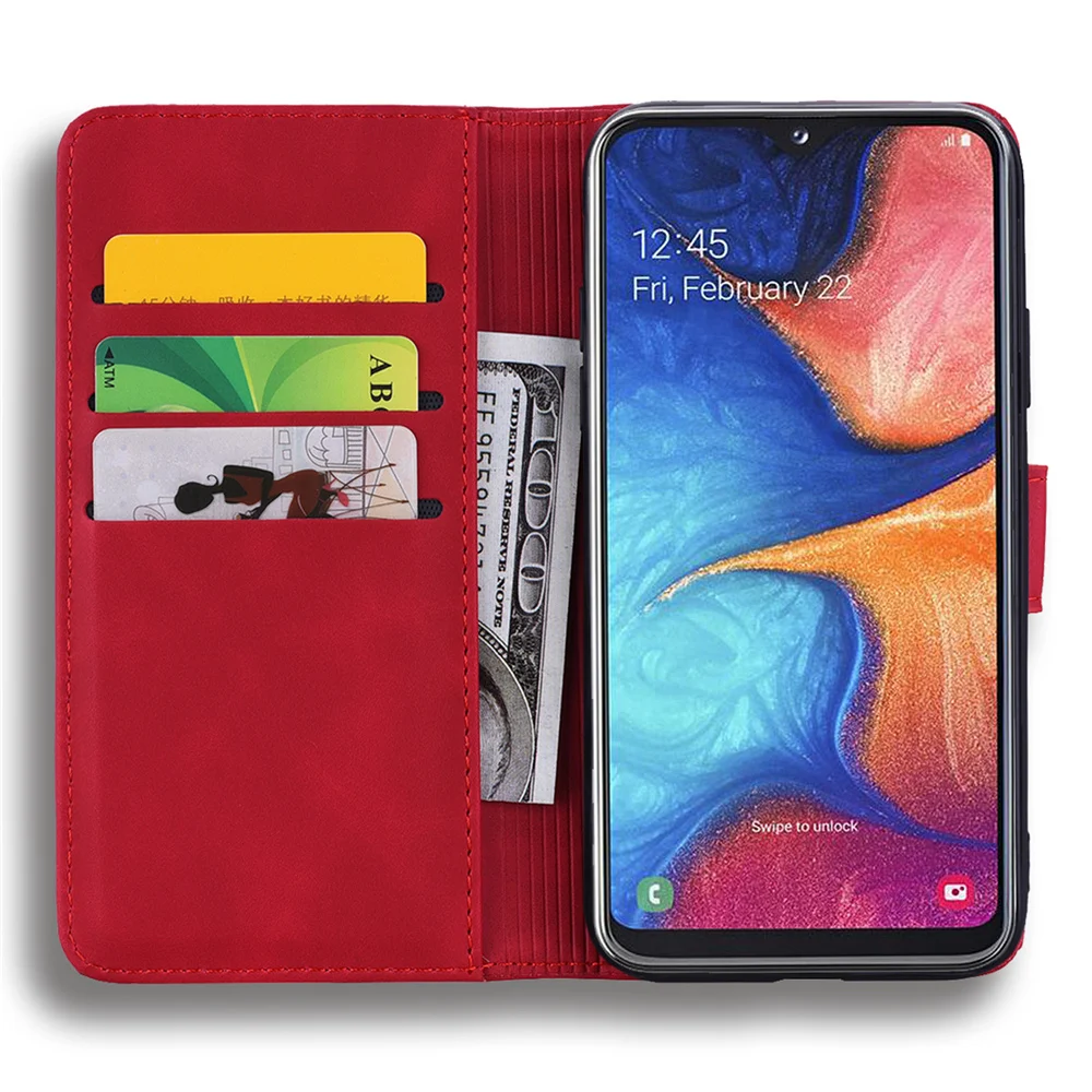 Чехол Note 10 для samsung Galaxy A20 A30 Book A40 A50 A70 A80 A10, чехол Note10 Plus, кожаный бумажник с 3D рисунком, чехол из ПУ кожи на ощупь