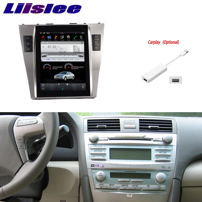 Liislee 10 4 дюйма Android для Toyota Camry 2007 ~ 2011 Автомобильный Радио Аудио Видео Мультимедиа