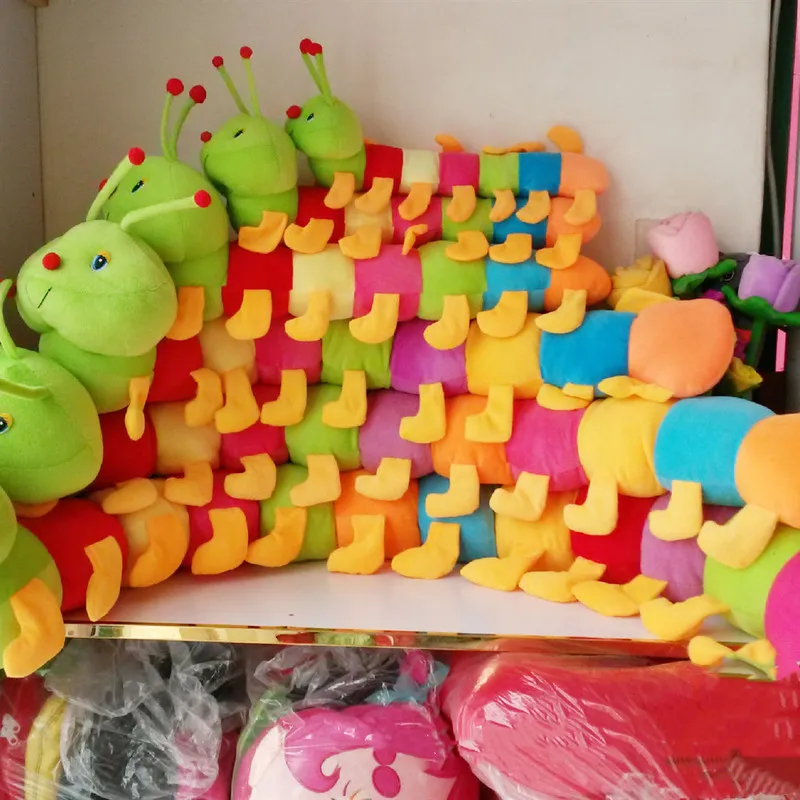 

50CM Children's Cognitive Education Birthday Gift Plush Stuffed Animal Plush Toy Soft Insect Cushion