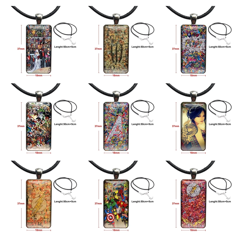 

Для унисекс, искусственное ожерелье с кулоном из специального стекла, подвеска ручной работы, ожерелье