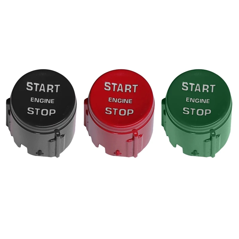 

Car Engine Start Stop Button Switch Push Button Cover Trim Cap for Land Rover Range Rover Discovery Freelander