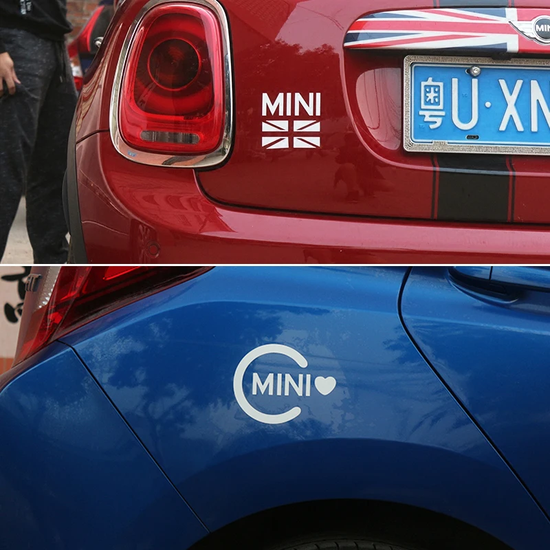

Car Styling Sticker Auto Decoration Badge Decals Stickers For Mini Cooper One S JCW F54 F55 R55 R56 R60 R61 Car Accessories