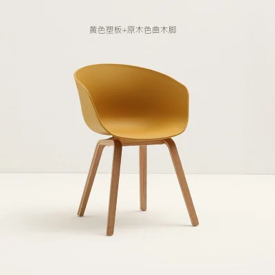 Стул обеденный в скандинавском стиле повседневный Современный дизайнерский