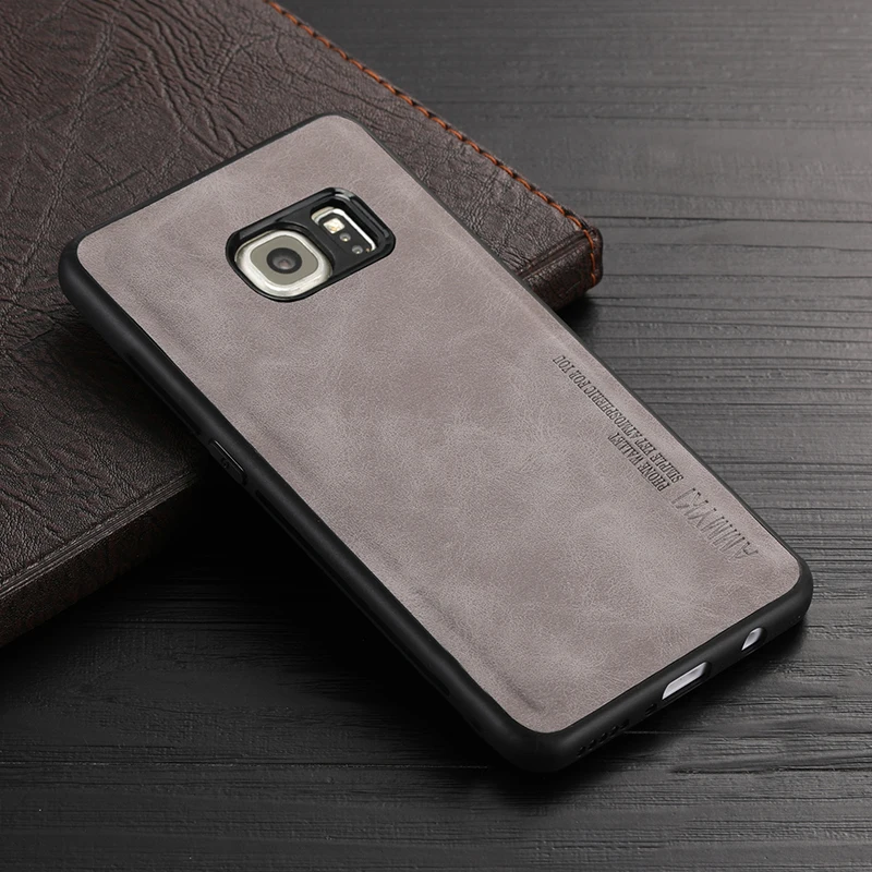 Мягкий силиконовый чехол из ТПУ для Samsung galaxy Note 5 C7 C9 Pro S6 edge S7 кожаный Plus|Бамперы| |