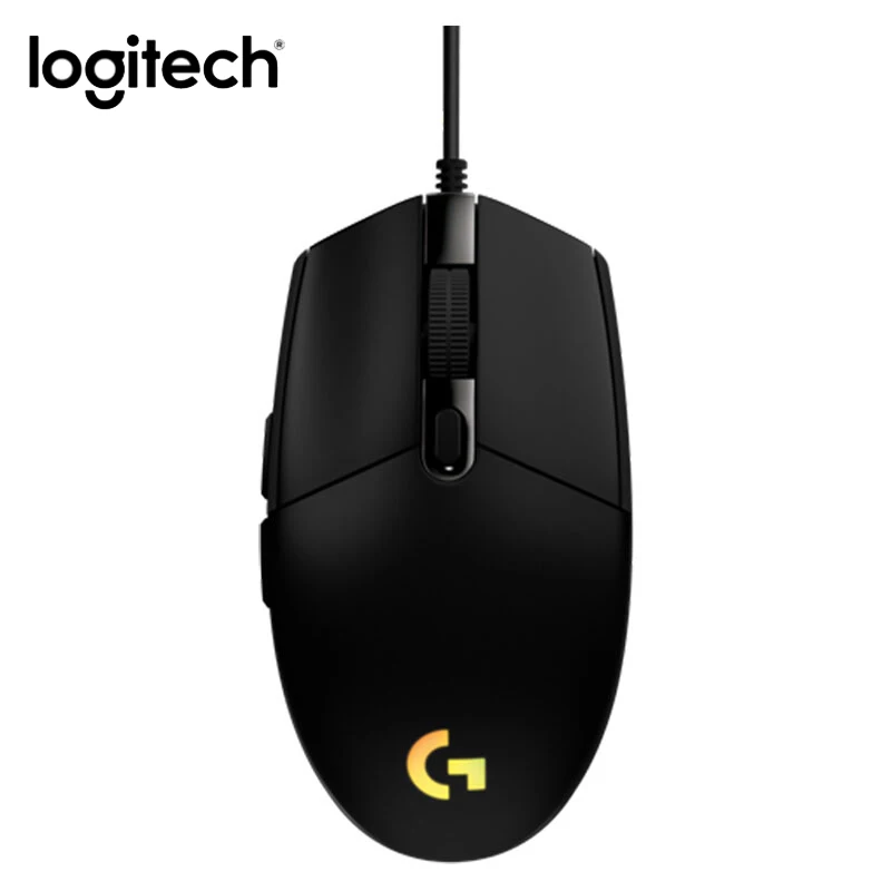

Logitech G102 LIGHTSYNC 2nd Gen Wired Mouse 8000 DPI Gaming Mice 6 Buttons RGB Backlit Gaming for PC Mouse Gamer