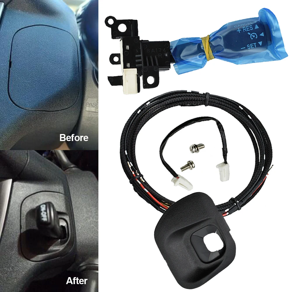 Dust Cover 45186-47030-B0 45186-47030-C0 & Steering Wheel Cruise Control Switch 84632-34011 for Toyota PRIUS PLUG-IN HYBRID AQUA