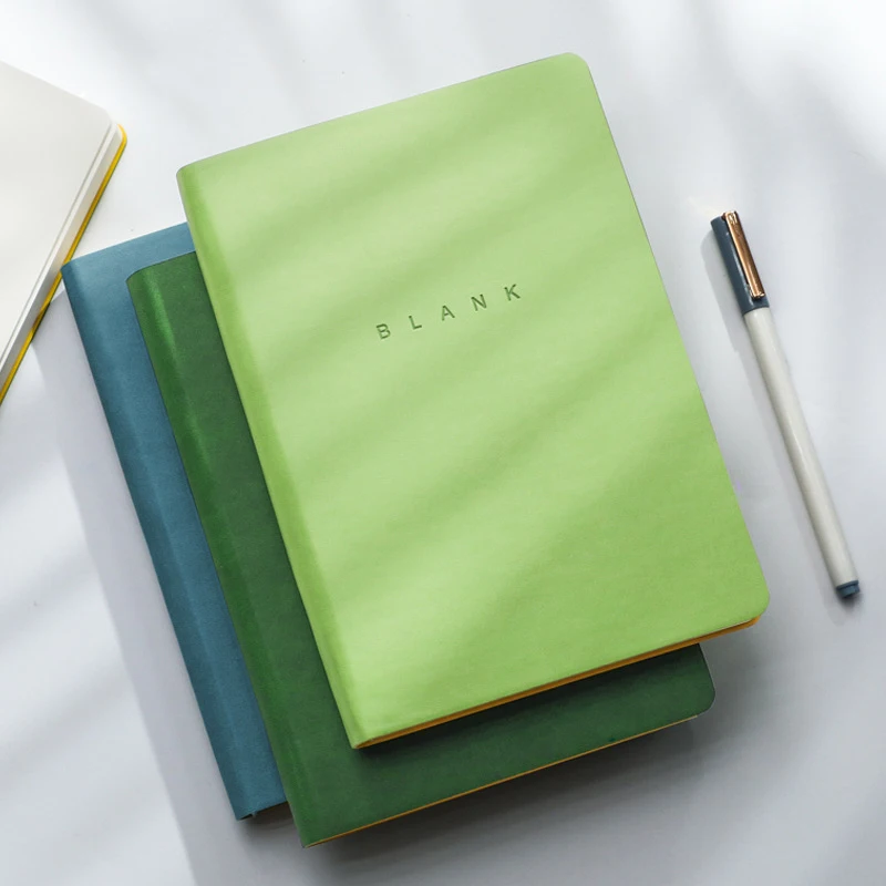 

A5 Diary Notebook Daily Business Office Notebook 288-Page Ultra-Thick Leather Notepad Diary Learning School Supplie For Student