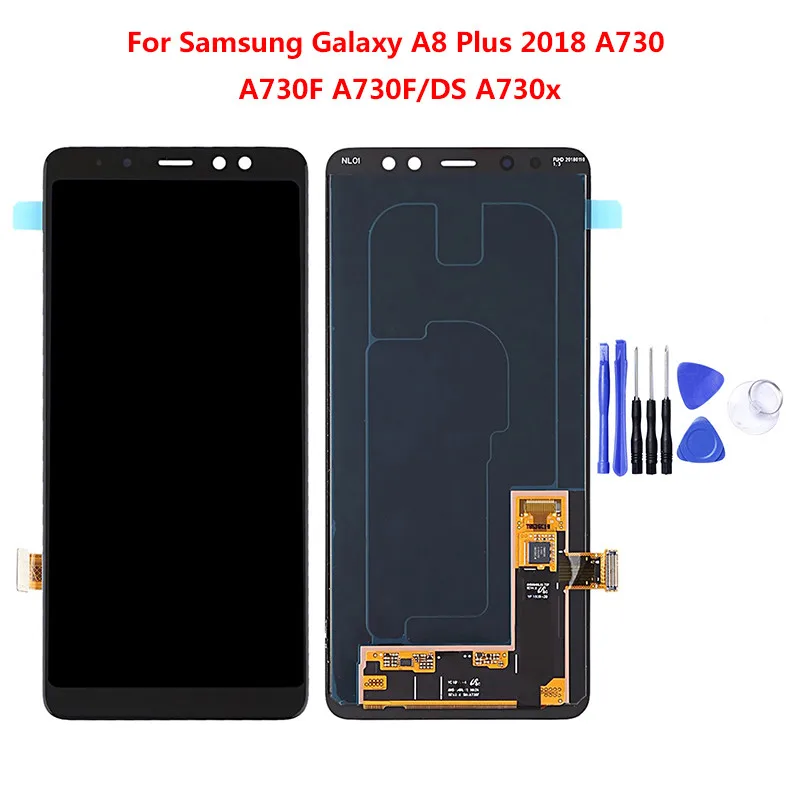 Для Samsung Galaxy A5 A7 A8 A520 A530 A720 A730 ЖК сенсорный экран дигитайзер в сборе Запасная часть