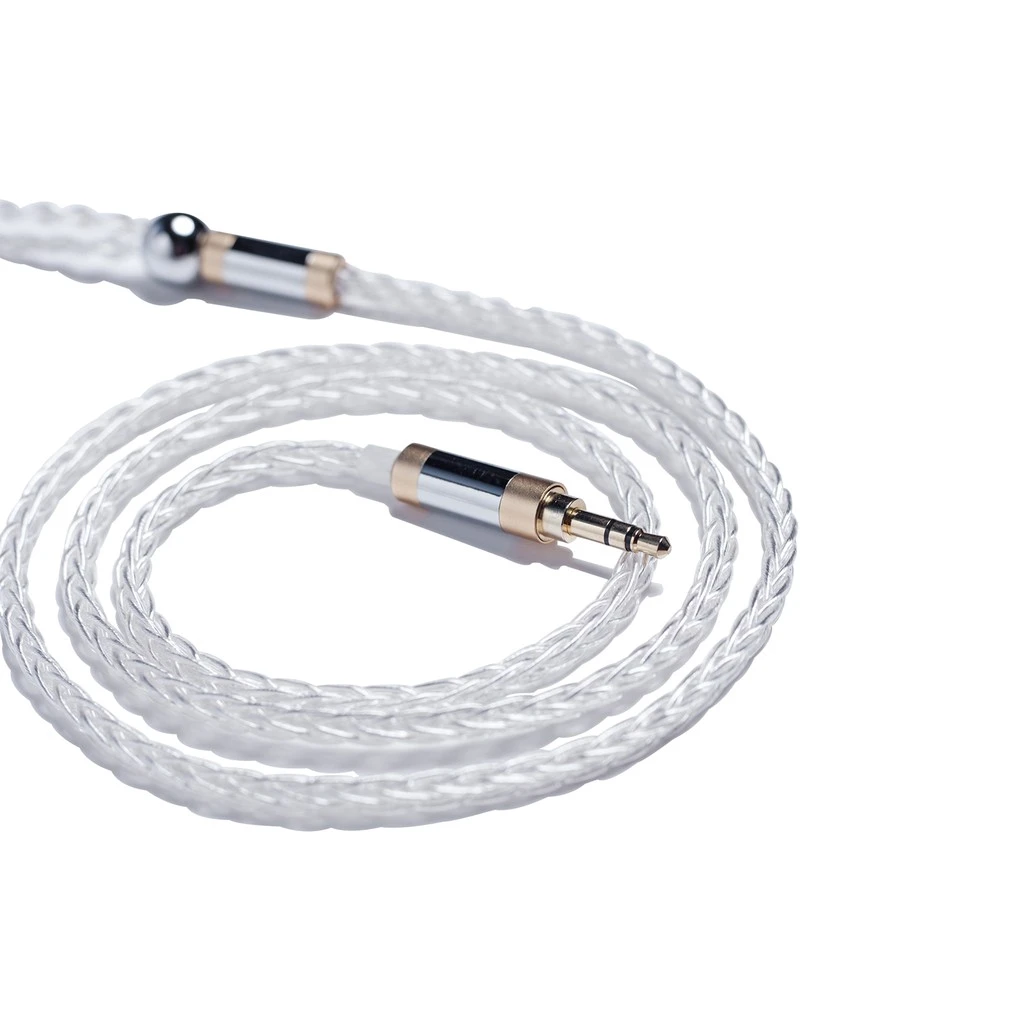 Готовые JCALLY 8 ядер посеребренные наушники обновленный провод 0 78 75 MMCX IM A2DC для KZ