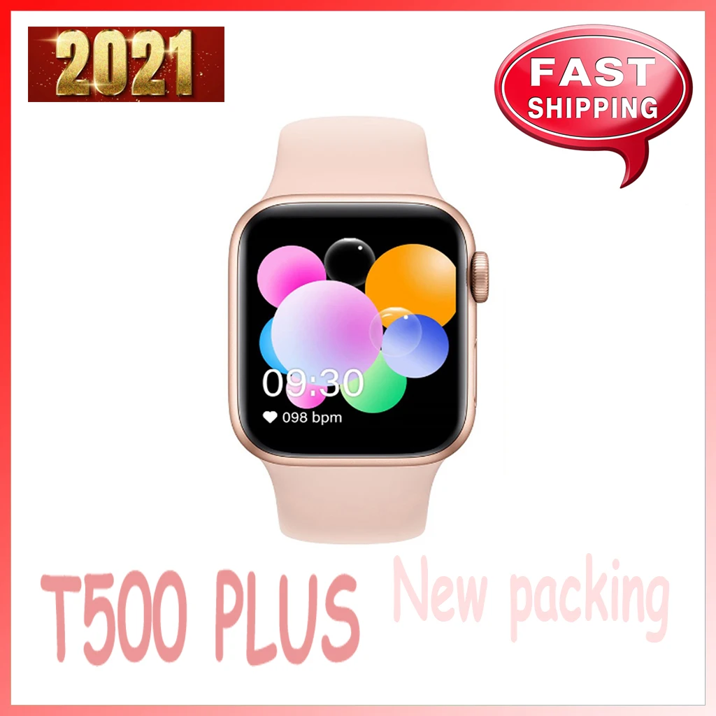 

2021 original T500 Bluetooth phone smart bracelet color screen sleep monitoring heart rate blood pressure waterprove smart watch