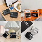 3D Спортивная камера в стиле ретро звуковая колонка музыкальная стерео для AirPods 1 2 Pro Box Силиконовая Беспроводная Bluetooth-гарнитура защитный чехол