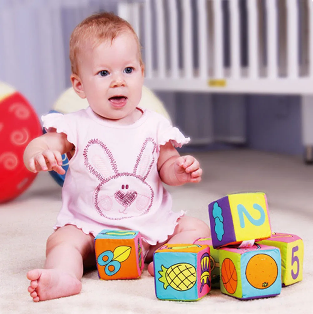 Детские игрушки для детей новинка детский Мягкий тканевый конструктор игрушка