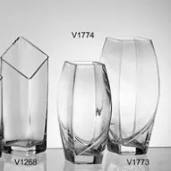 Прозрачная стеклянная ваза квадратный стол для домашней мебели цветочные