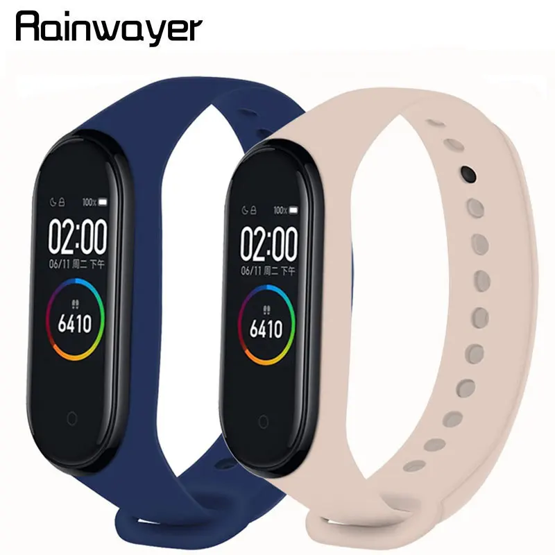 Цветной смарт браслет M4 водонепроницаемый с монитором кровяного давления