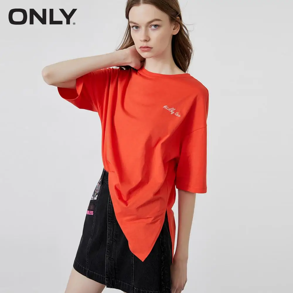 Женская футболка с коротким рукавом и вышивкой|Футболки| |