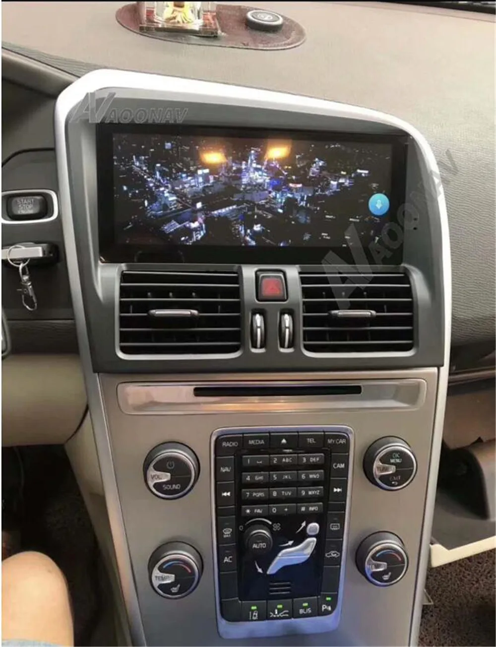 

RHD GPS-навигация с сенсорным экраном PX6, автомобильная аудиосистема XC60 2010, автомагнитола с экраном, проигрывателем, поддержка Aline System, беспроводной carplay