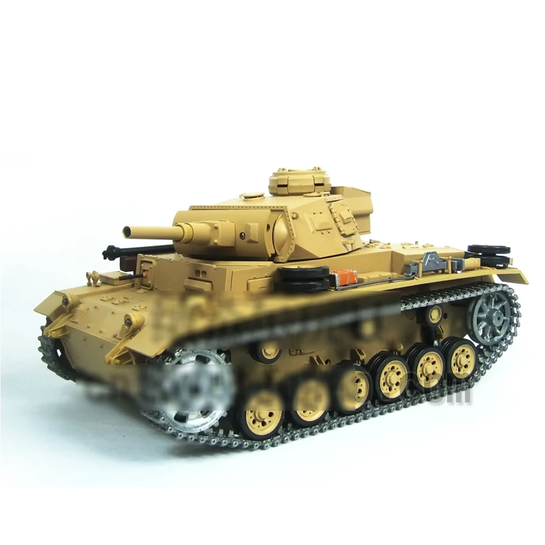 

Модель немецкого танка Ⅲ H с дистанционным управлением, модель военного танка 2,4G со звуком и эффектом съемки дыма, 1 шт., Модернизированная в...