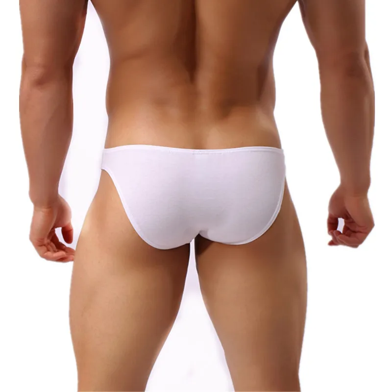 Трусы-брифы YUFEIDA мужские с низкой посадкой пикантное нижнее белье из мягкого