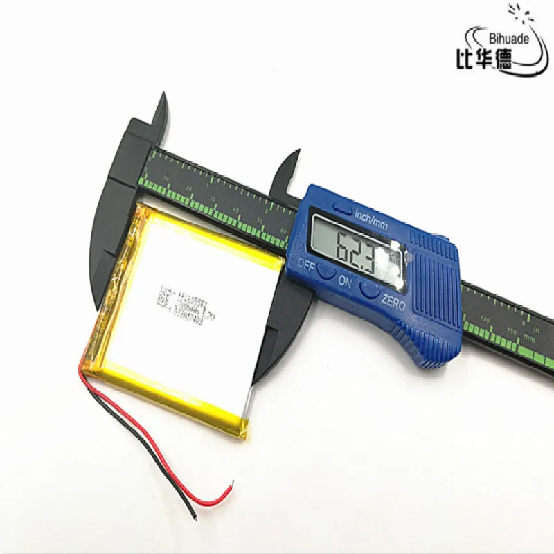 5 шт./лот 3 7 V 2700mAh 605562 литий-полимерный литий-ионный аккумулятор для Mp3 MP4 MP5 GPS |